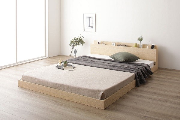 敷布団のような低さが魅力の低床ベッド