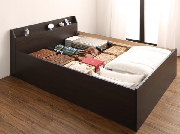 大きな布団を片付けるスペースをベッド自体で確保できる